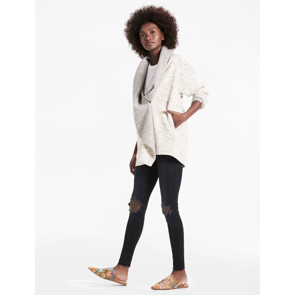 Lucky Brand Oatmeal Shawl Cardigan